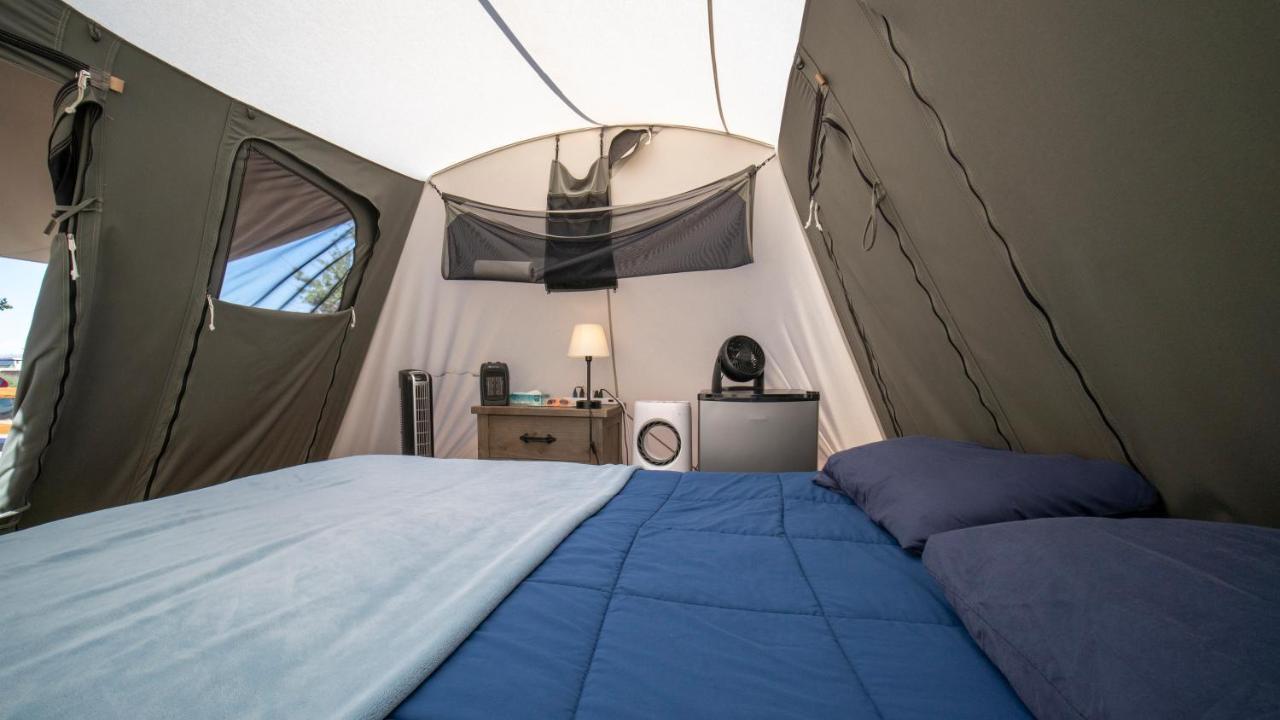 FunStays Glamping Setup Tent in RV Park #1 OK-T1 Moab Exterior foto